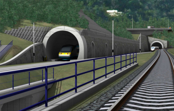 Správa železnic vybrala zpracovatele dokumentace pro tunel do Berouna